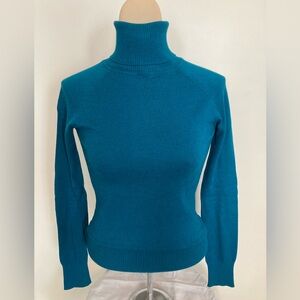 Juniors Teal Turtleneck Sweater
Item# TSsw22